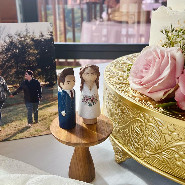 Custom Wedding Peg Dolls