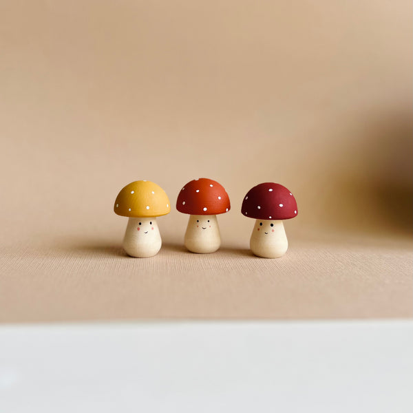 Mini Cap Mushrooms