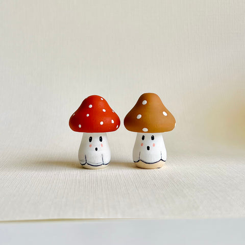 Mushroom Ghosts (set of 2)