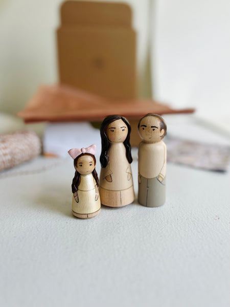 Custom Peg Dolls