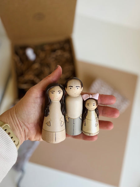 Custom Peg Dolls