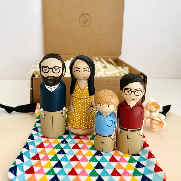 Custom Peg Dolls