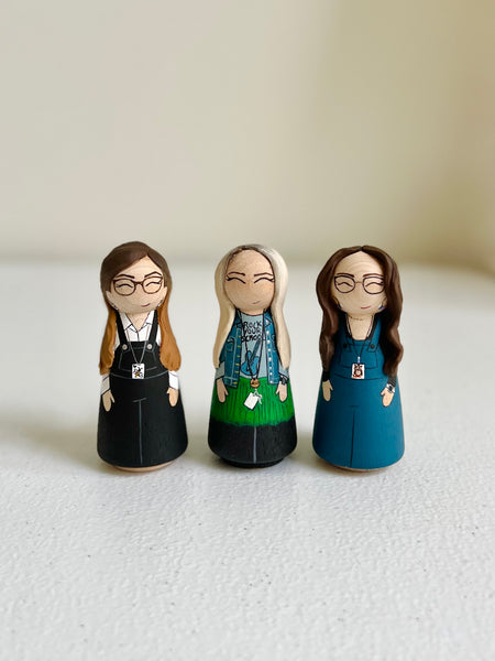 Custom Peg Dolls