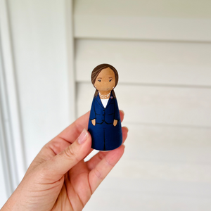 Kamala Harris Peg Doll