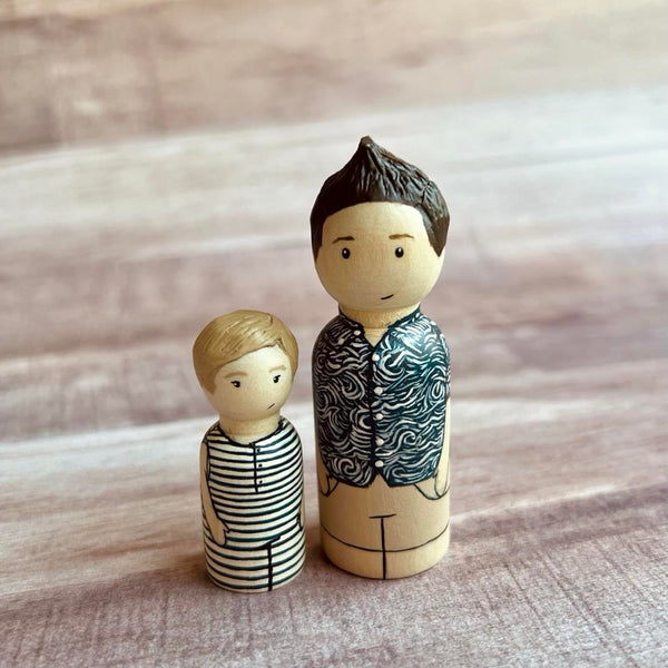 Custom Peg Dolls