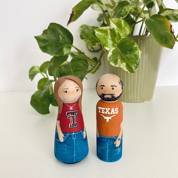Custom Peg Dolls