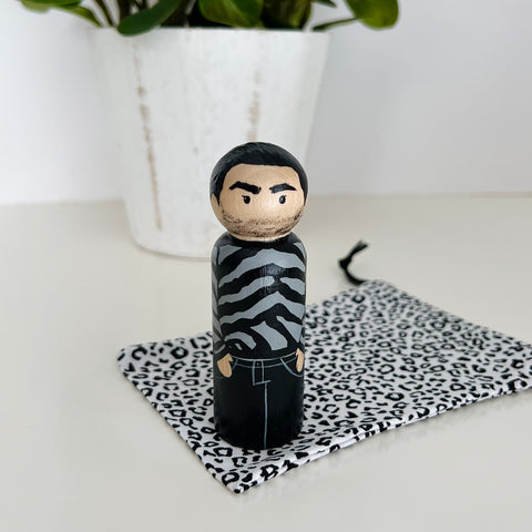 David Rose - Zebra Print Sweater